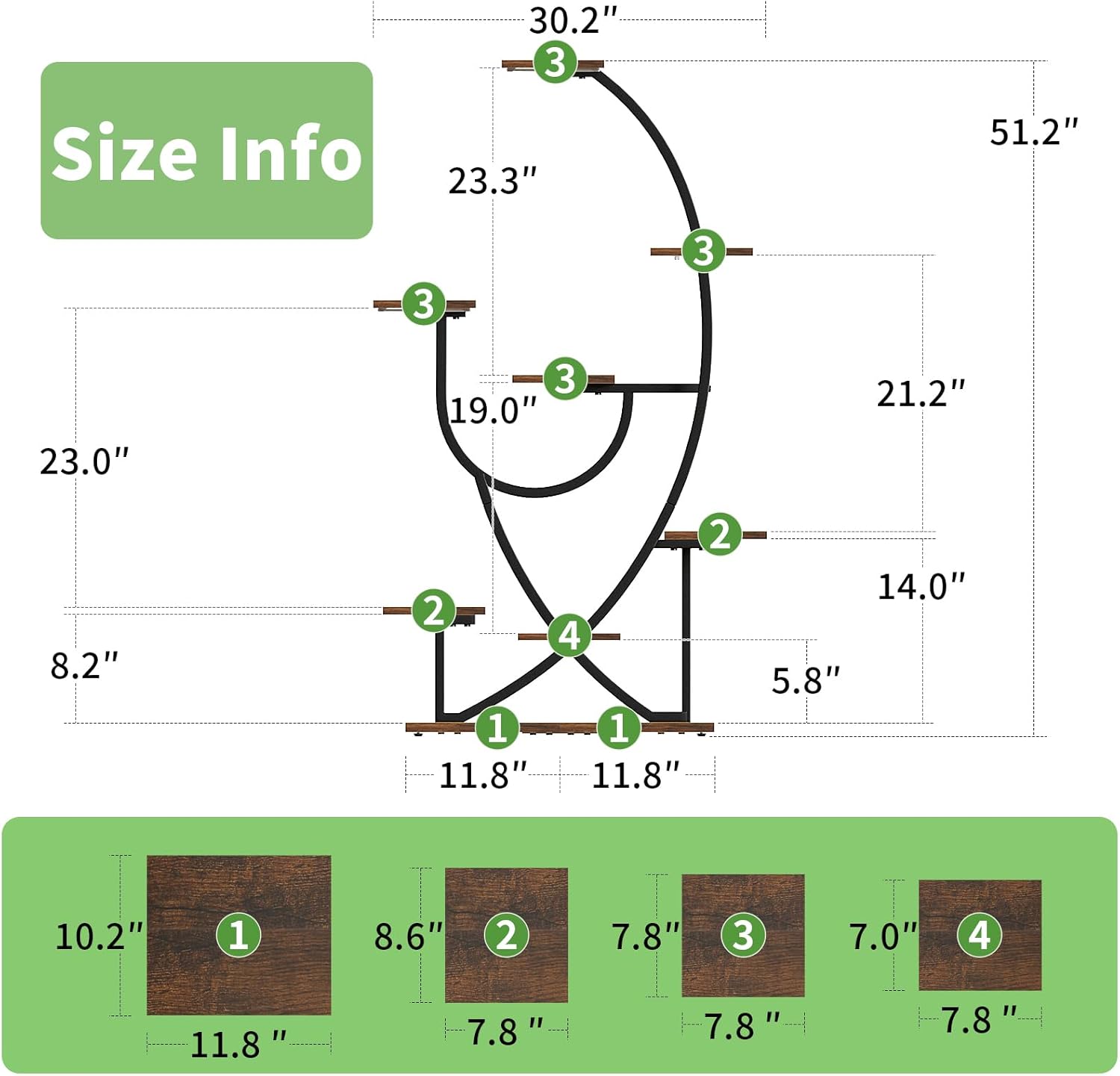 Selene Crescent Stand