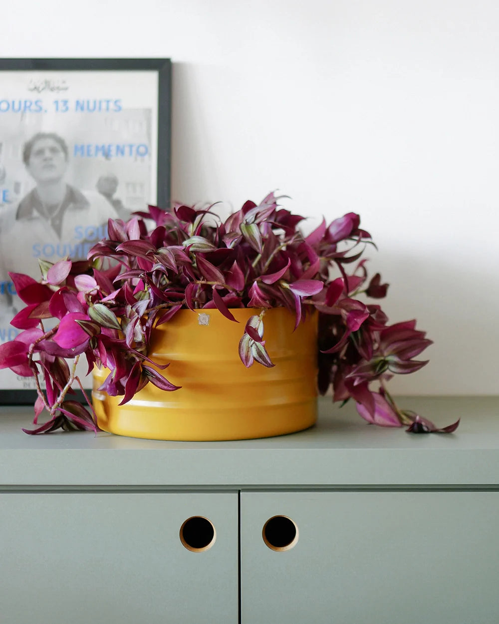 Cachepô alumínio cuia friso 25