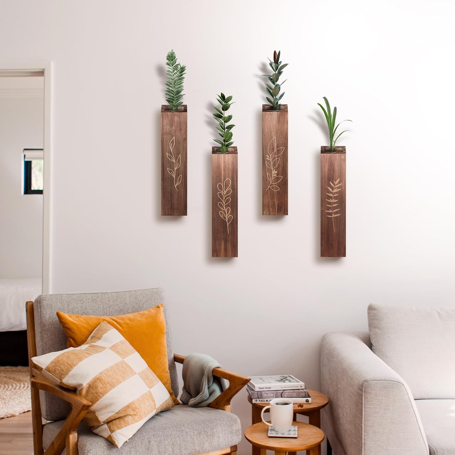 The Sylva Scribe Wall Planters (Set of 4)