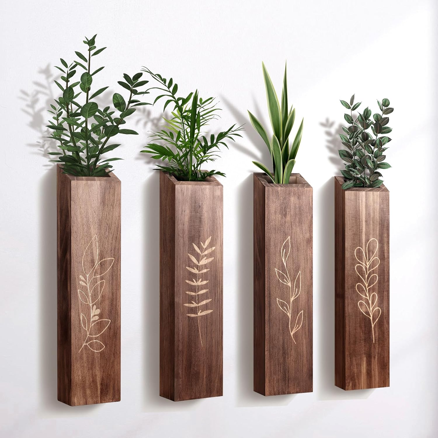 The Sylva Scribe Wall Planters (Set of 4)