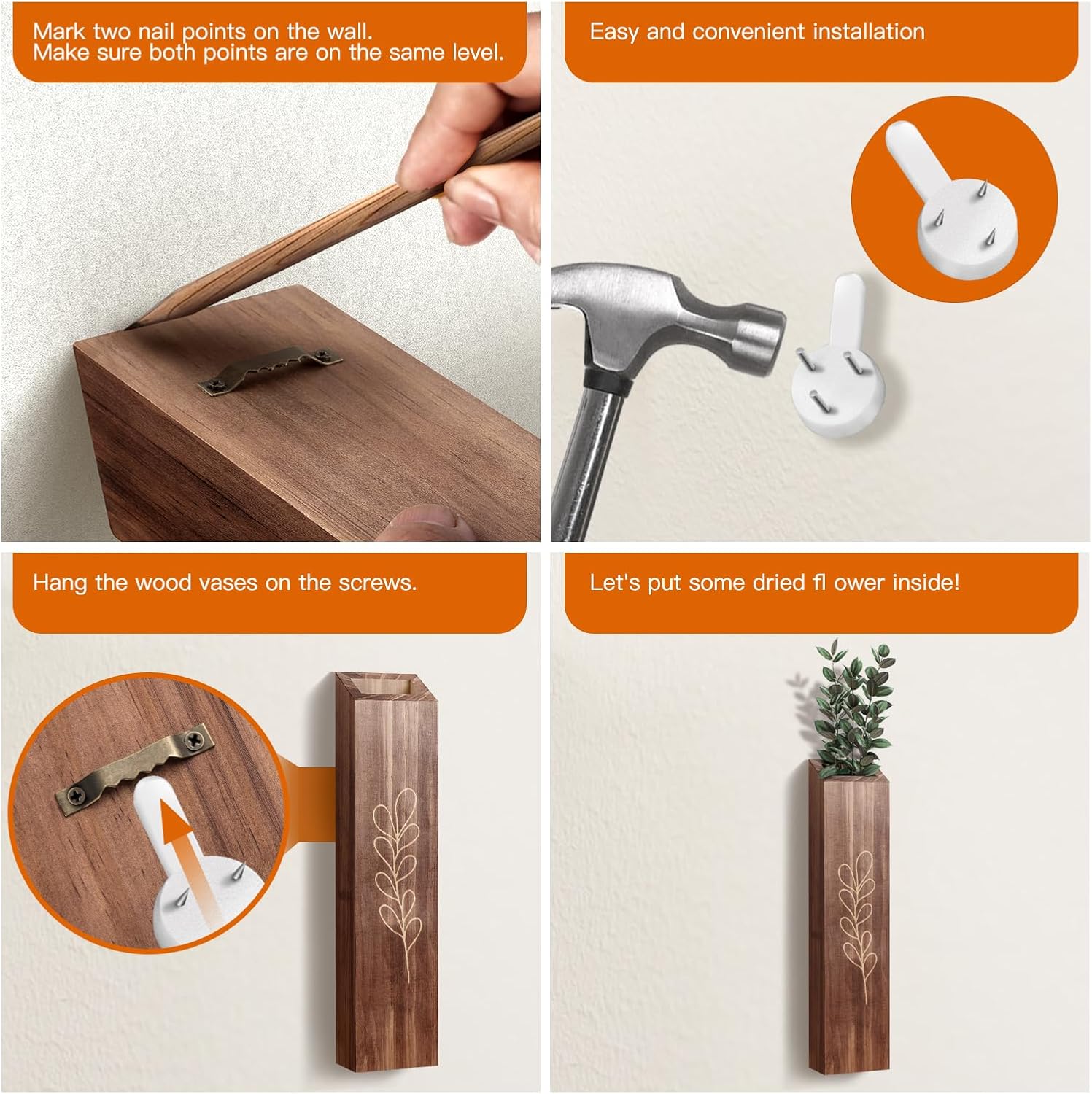 The Sylva Scribe Wall Planters (Set of 4)