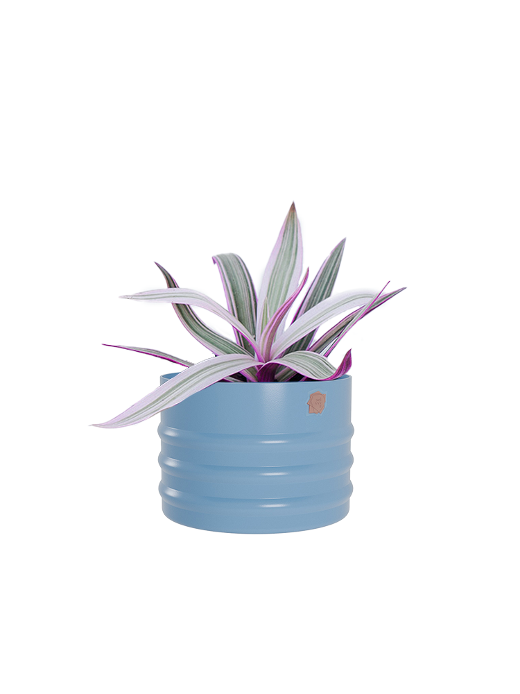 Cachepô alumínio friso 12