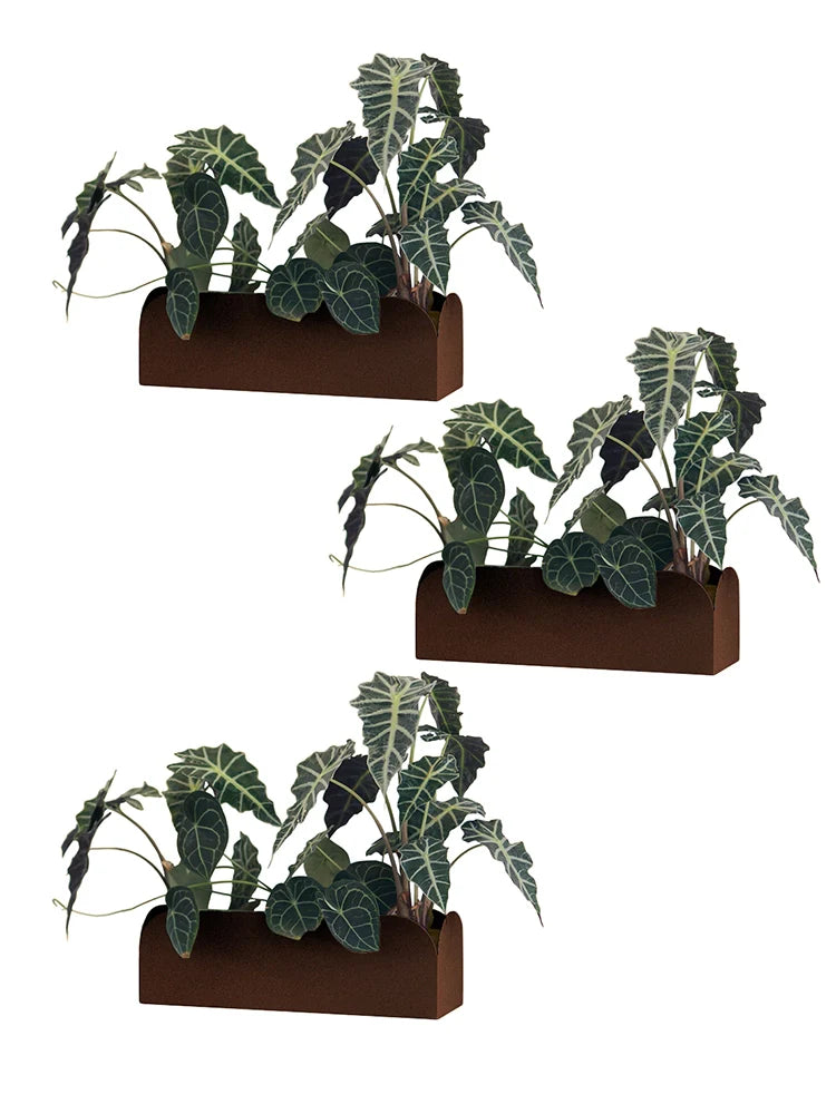 Conjunto de Jardineiras Pendurável Curió 18 (3 unid) - Sob Encomenda