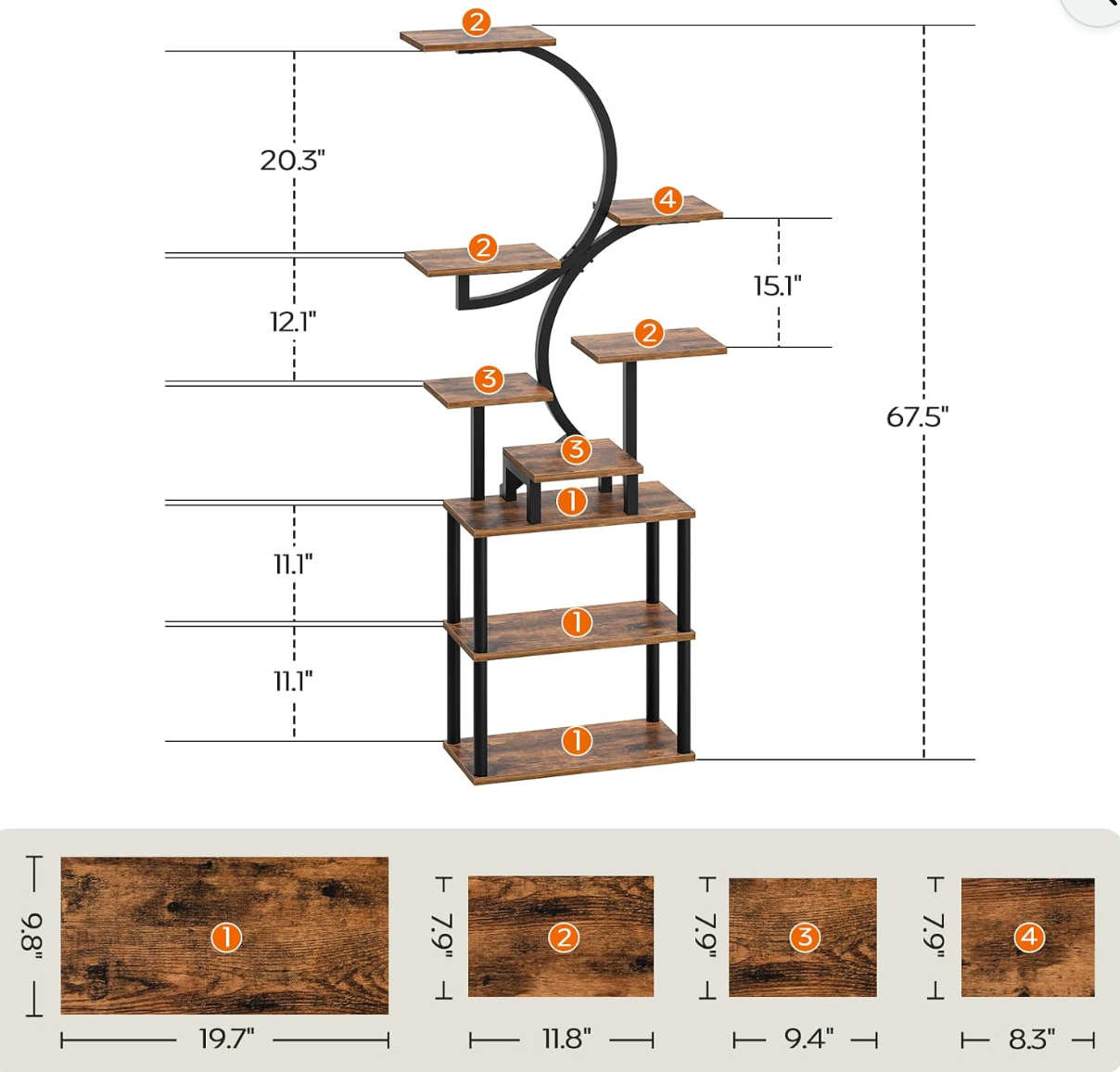 The Elowen Arc Stand