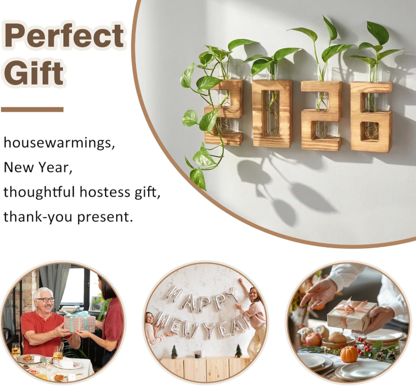 The Solstice Geometry Wall Vases — Set of Four