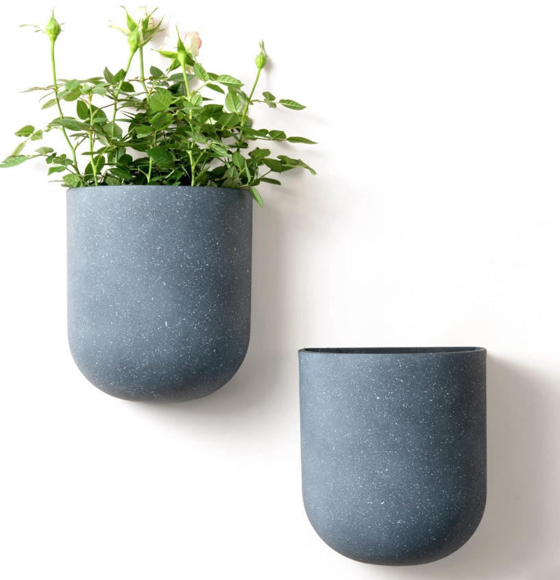 The Luna Capsule Wall Planters — Set of Two