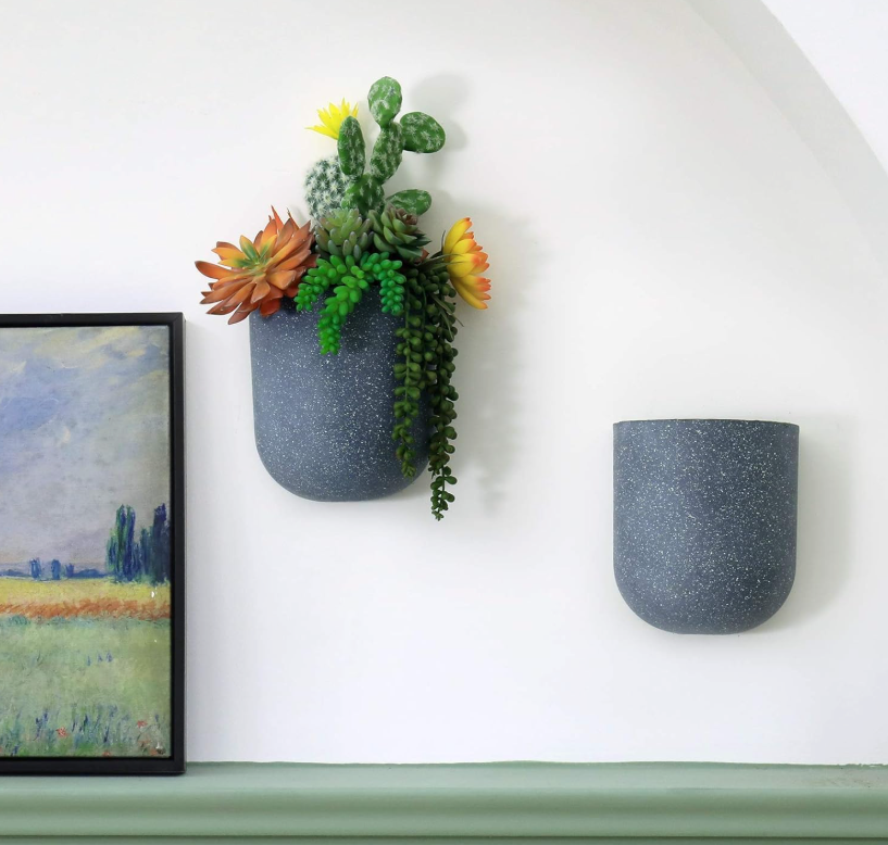 The Luna Capsule Wall Planters — Set of Two