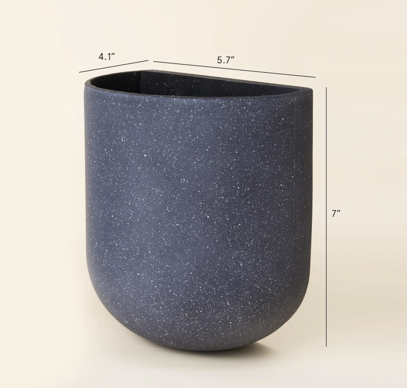 The Luna Capsule Wall Planters — Set of Two