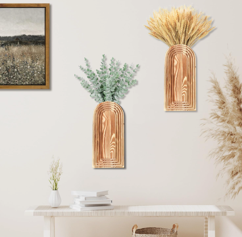 The Meridian Arch Wall Vases — Set of Two