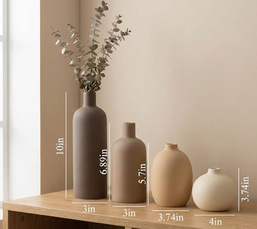 The Terra Harmony Vase Set