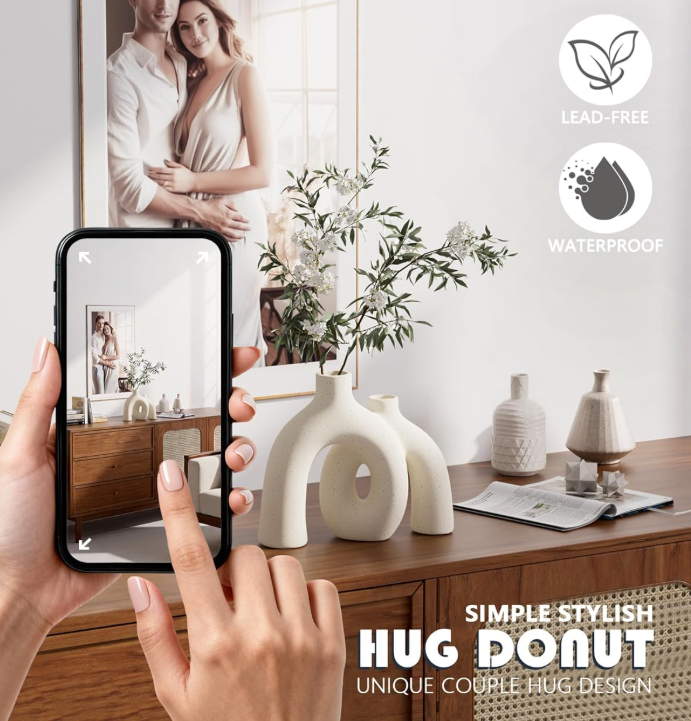 The Solstice Form Vase Duo