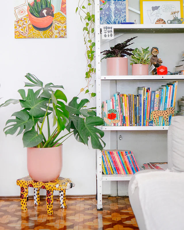 Cachepô alumínio arredondado 25