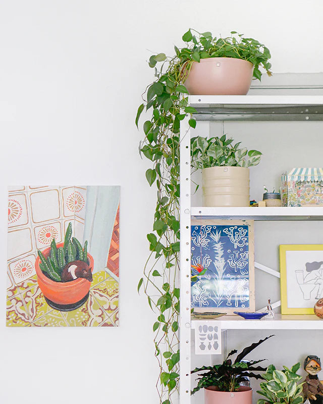 Cachepô alumínio cuia liso 25