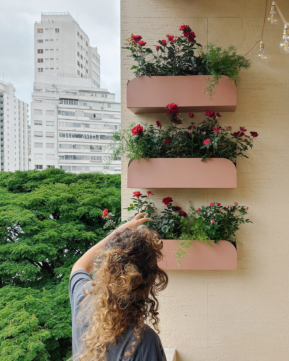Jardineira pendurável Curió 18 - Pronta entrega